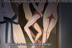 i watch imaizumin002 with spanish subtitles, diving into the asian japanese anime hentai world of masturbation