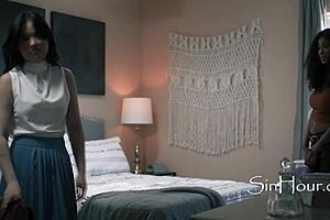 Lulu Chu and September Reign explore lesbian desires in this parody with Tommy Pistol