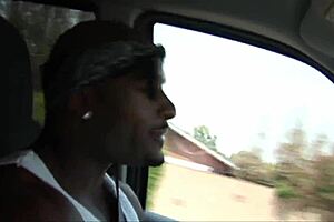 Blonde milf rides big black cock screaming