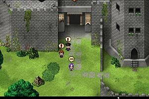 Karryn starting her prison adventure in level 1