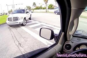 amateur teen 18+ gets jizzed for money in outdoor hardcore 😏