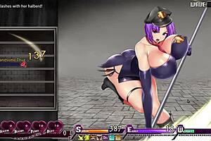 Karryn starting her prison adventure in level 1