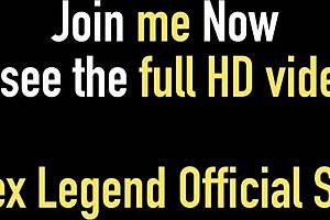 alexis fawx was fingering her big clit and pussy lips with monster cock nearby