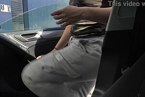 hot amateur wife sucks big black cock outdoors