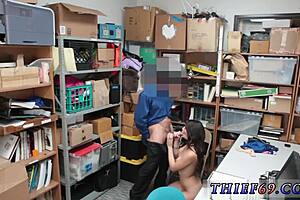 hey, that cop roughly handles the petite teen