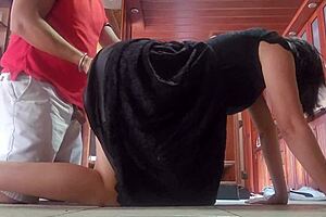 Stepsister Fucked Living Room Floor Load Blown Two Minutes