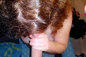 Amateur Wife Gives Handjob and Blowjob to Monster Cock Cumshot