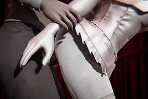 prom queen, you're getting creampied in this vintage 3d scene. feel it!