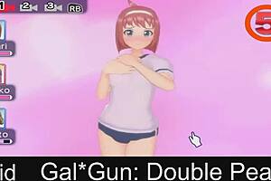 gal gun double peace episode 4-1 gameplay