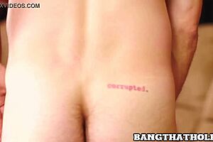 Macho Hunk Finds Feminine Dude To Dominate Him Hard