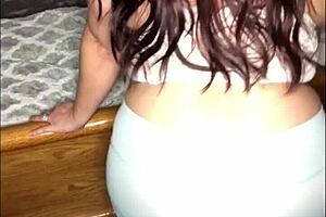 Thick Ass Girl Dancing In Lingerie With Big Tits