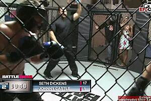 Inked girl with natural tits gets boobs cumshot!