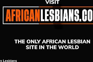 African Lesbians Licking Wet Pussy Until They Cum Outdoors