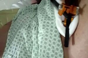 Julia Fontanelli Masturbates Alone In Hospital Room