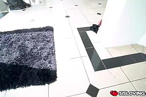 Izzy Lush spreads legs for group banging in doggystyle and missionary.