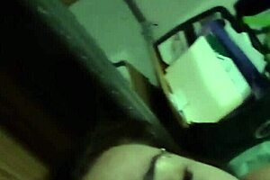 They are actually home made amateur couple where she enjoys giving him blowjobs in a video