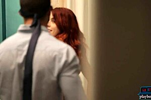 spanish ginger teen takes control with pussy and blowjob