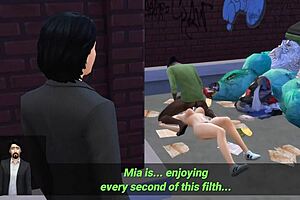 Heartbreaking Betrayal as Cheating Wife Fucks Homeless Man in Front of Husband - DDSims