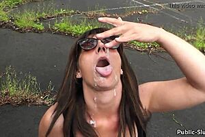 slutwife marion flashes in public sex