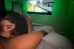 Headed over to my neighbor’s and got my dick wet by his big black cock