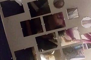 Making love couple hot home video clip