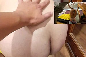 The milf gets groped for cash in this voyeur scene