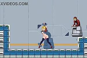 Cute blonde dives into wild hentai sex with men in forbidden erotic game scenes. What's her next move?