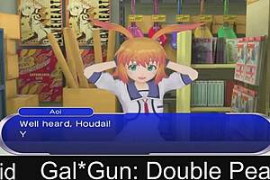 gal gun double peace episode 4-1 gameplay