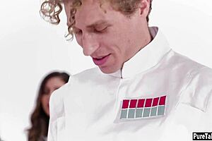 Teens got fucked in insane virtual group sex