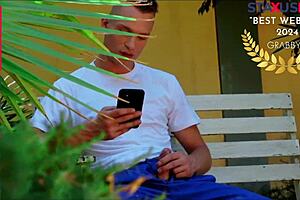 i catch the gardener jerking off. 'need help?'