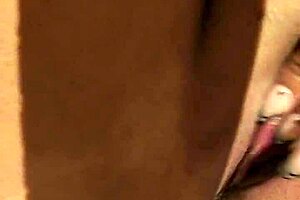 petite masturbates big tits in shower