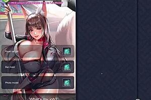 Racer Girl Mikami Teases With Fat Curvy Boobs!