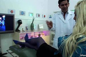Jayna James, Amy Anderssen, Amy Azurra in Boobzilla Threesome with Oculist Doctor