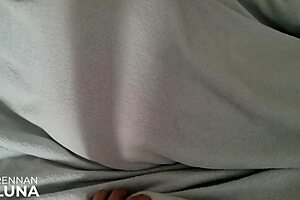 Sleeping beauty is awakened by a stiff phallus and ejaculation in her