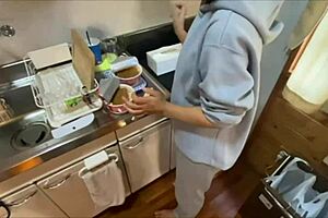 Perverted Boyfriend Gets Horny Erection During Home Date with Girlfriend