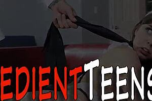 Handcuffed teen fucked hard 😩