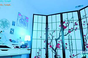 Alternate Girl Masturbating In Cosplay Webcam