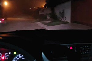 A Dama De Branco Da Encruzilhada Levou Uma Madeirada Que Até Caiu