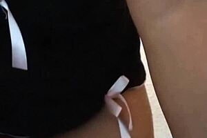 latina girl chats on webcam during our april 5 video call 😊