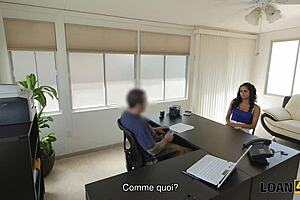 Douce Abby Fucks Stranger For Cash On Loan4k