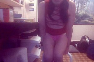 tranny bitch wants cock so bad she's begging for it 😈