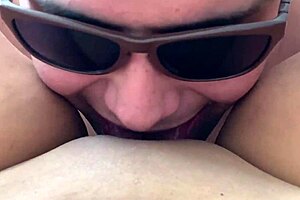 Feeling the tight pussy of my stepsister while riding