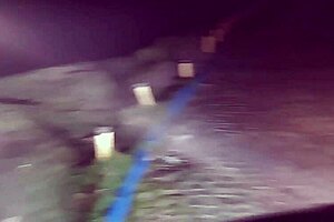 A Dama De Branco Da Encruzilhada Levou Uma Madeirada Que Até Caiu