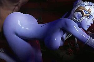 Explore videos featuring widowmaker from overwatch in 3d style