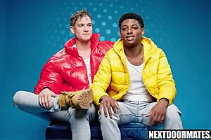 hot guys in jockstraps having interracial sex