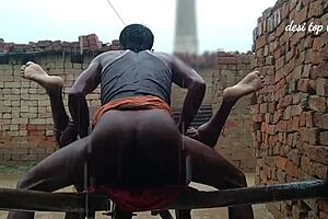 sister-in-law got drenched and we fucked her outside, creampie 😏