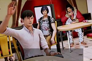 Academy 242 game adventure in anime world.