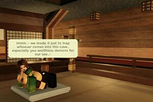 Girl intrudes cave, gets good fuck