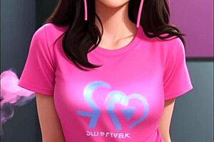 Ai Generated Mona Unfolds in Wild Animated Scenes