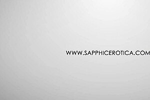 Lingerie duo sensual lesbian scene by sapphix with fingering and muff diving